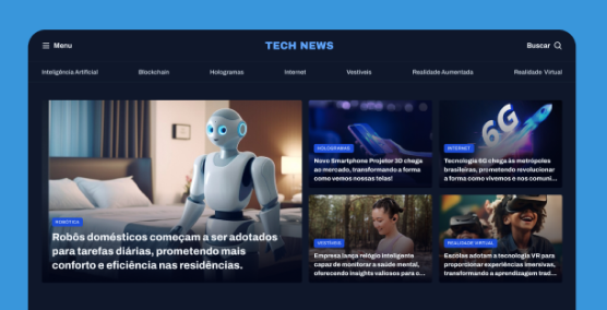 Thumbnail Projeto Tech News